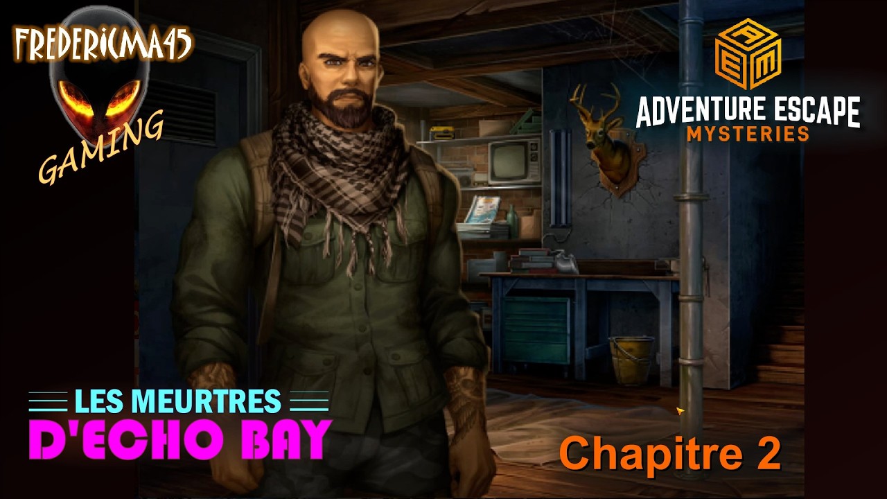 Adventure Escape Mysteries LES MEURTRES D'ECHO BAY [FR] Chapitre 2 (Jeu Gratuit sur Steam)