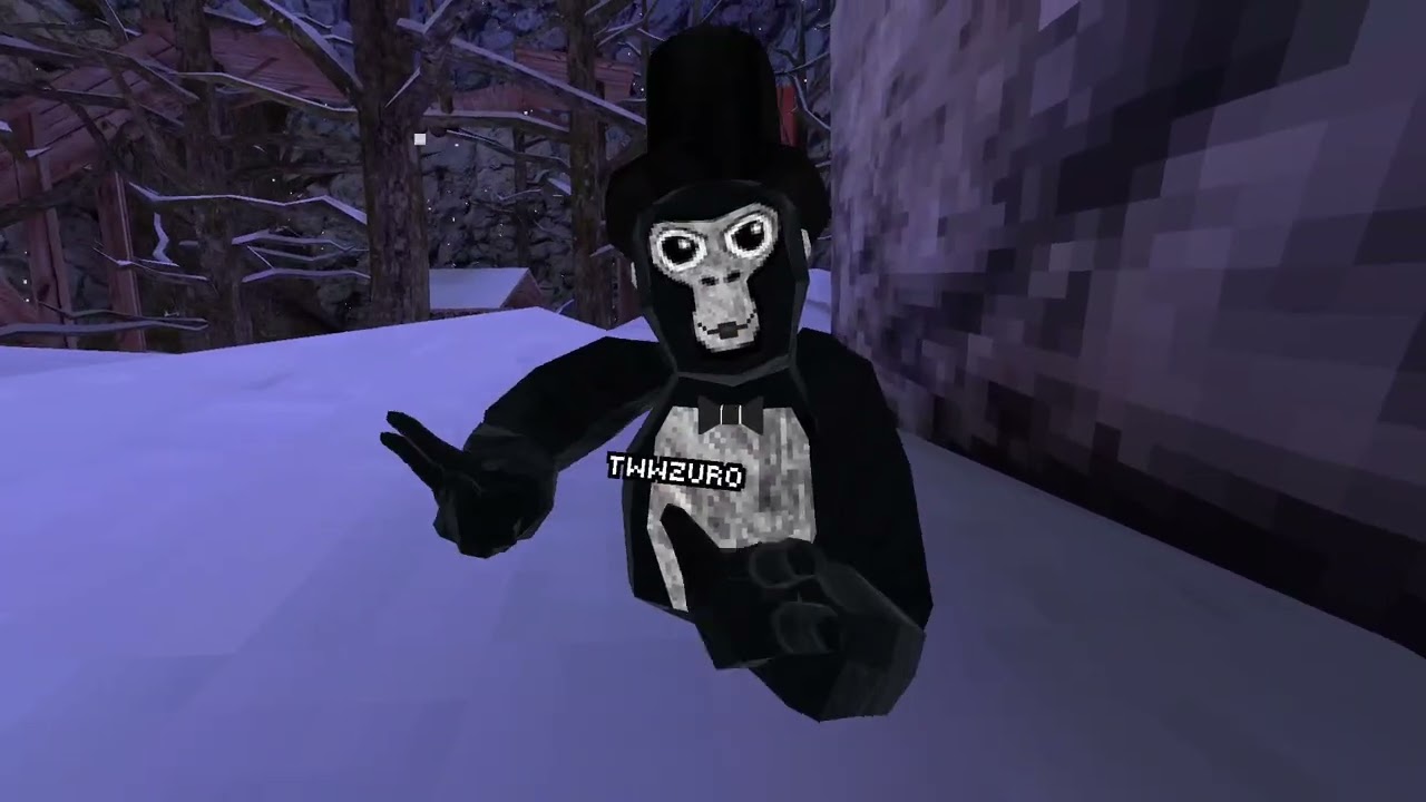 How I move and stuff in gorilla tag