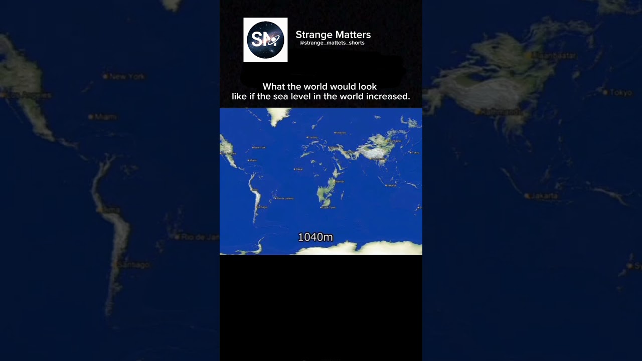🌍 What If All Ice on Earth Melted? | Rising Sea Levels Explained