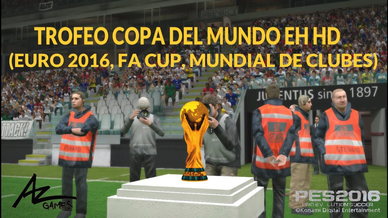 PES 2016 | Actualizacion Trofeos Reales en HD + Pack Botines 2016 | MEGA