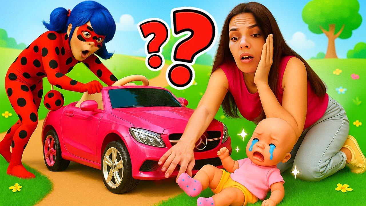 Maya, disfrazada de Ladybug, salva a su mamá y a Lina