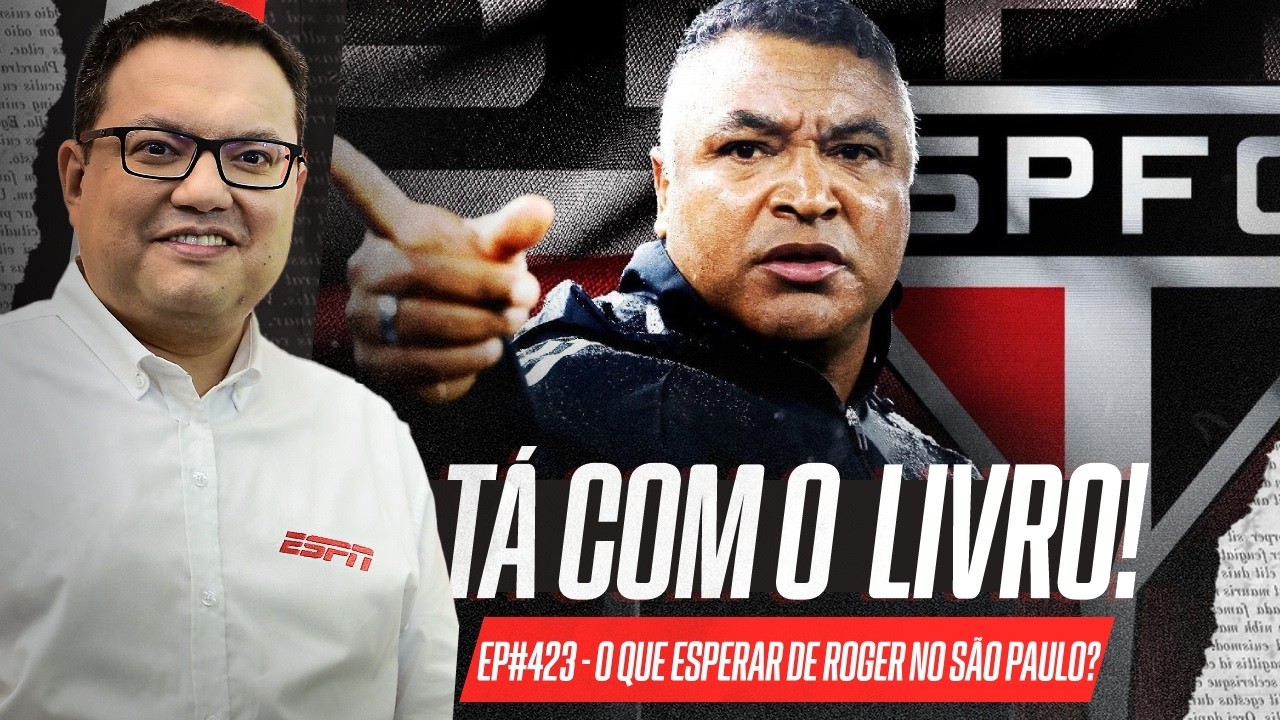 Por que ROGER MACHADO no SÃO PAULO não é tão ruim quanto alguns estão achando? | Tá com o Livro!