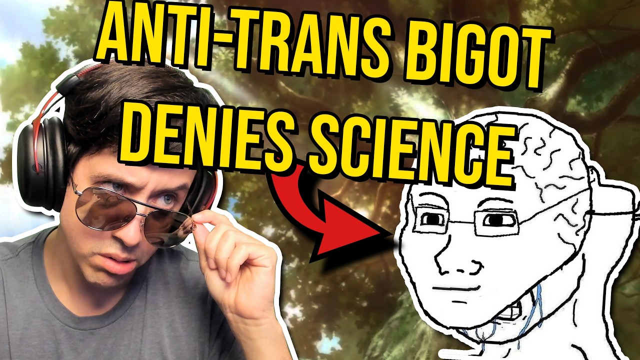 Anti-Trans Bigot has to DENY SCIENCE to argue KANSAS Bill SB 244