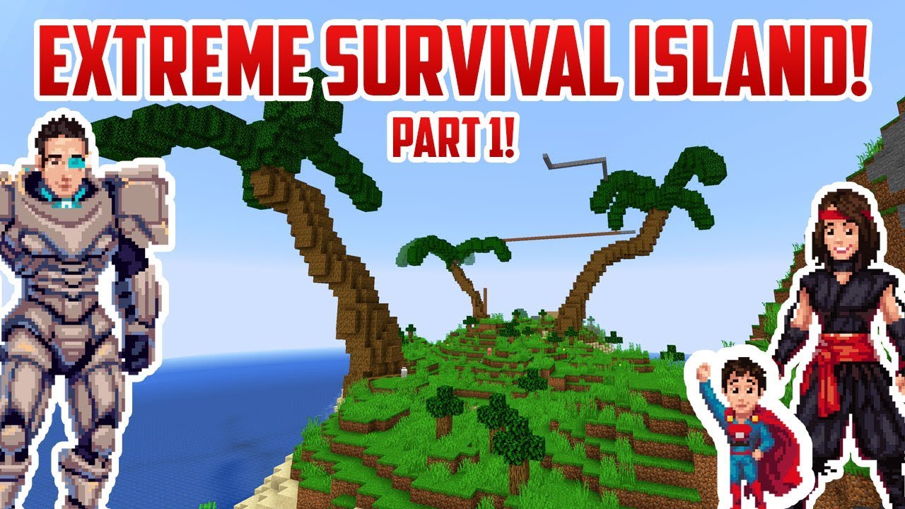 Minecraft EXTREME SURVIVAL ISLAND!