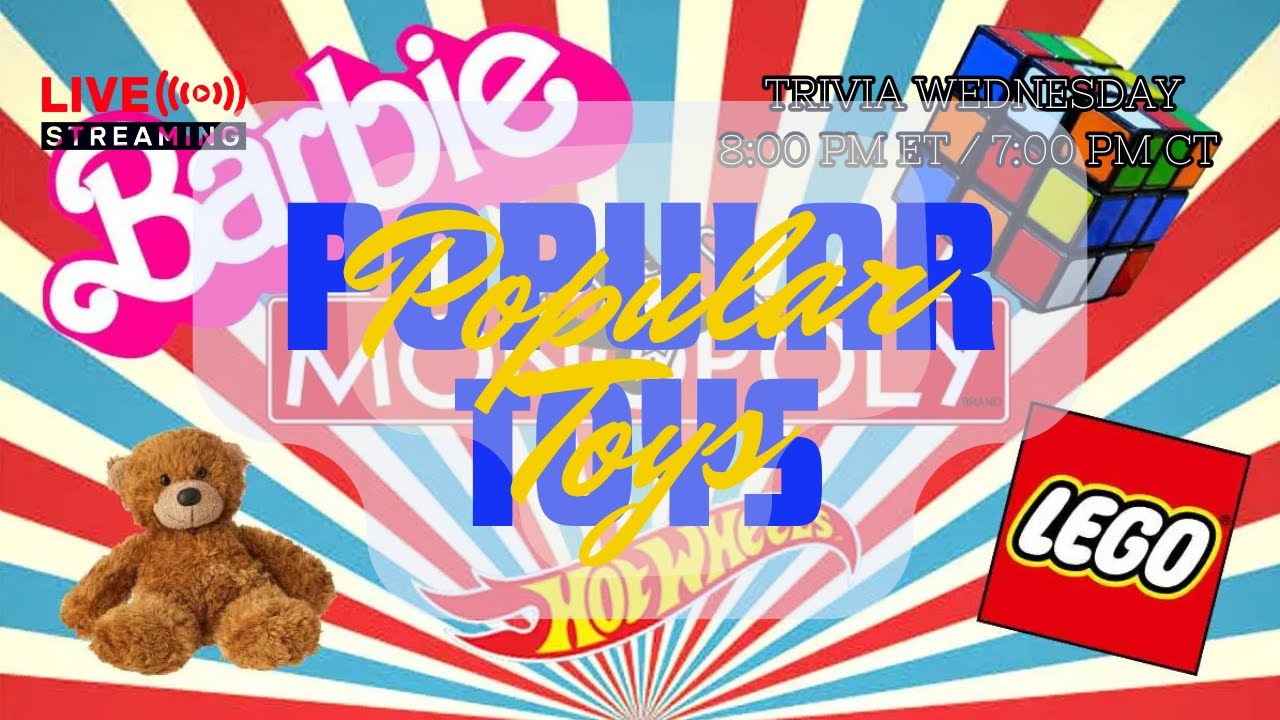 Wednesday Night Trivia - Let's have fun with Trivia - 8 PM ET / 7 PM CT