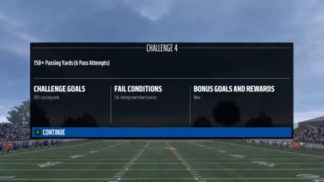 Madden 18 Ultimate Team Week 12 Heroic Boss Battle Challenge 4 Pass For 150 Yards In 6 Pass Attempts