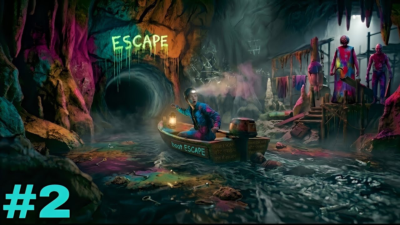 Will I be able to escape on Granny's boat?🚣| Granny Chapter Two Gameplay #2