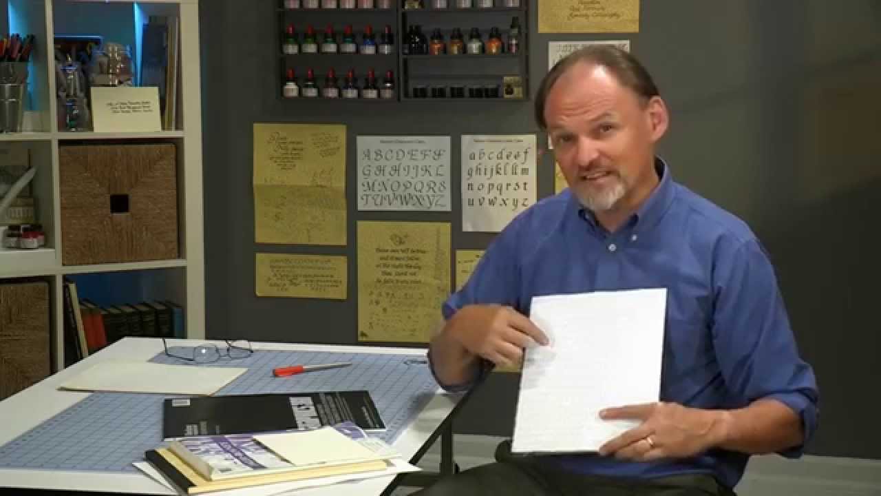 Calligraphy Corner - Paper Types