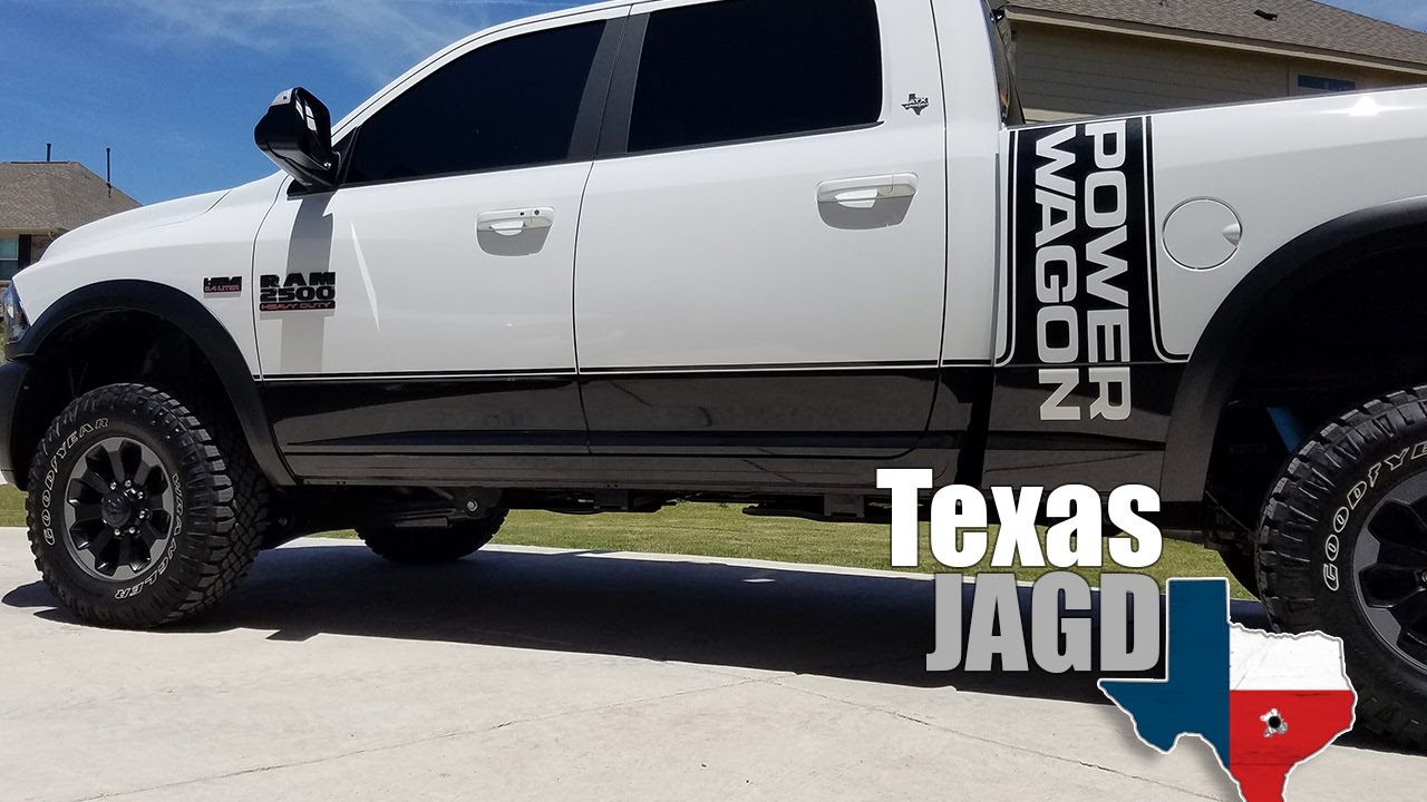 2017 RAM Power Wagon Side Ranch Hand Steps Install