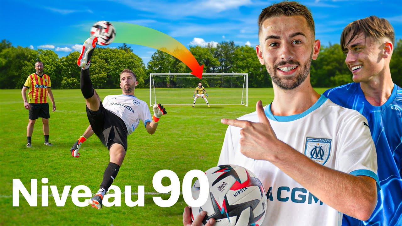MARQUER un but du NIVEAU 1 au NIVEAU 100
