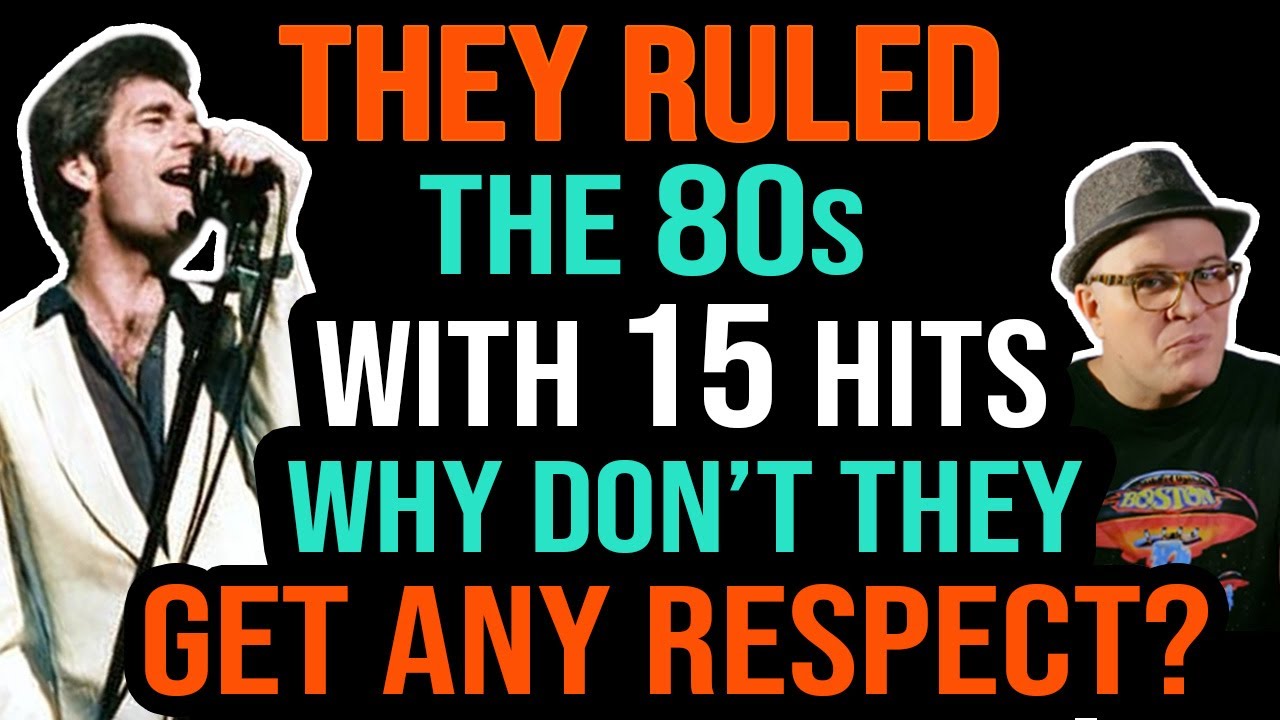 They DOMINATED the 80s with 15 BIG HITS...But 40 Years LATER-They GET NO RESPECT!--Professor of Rock