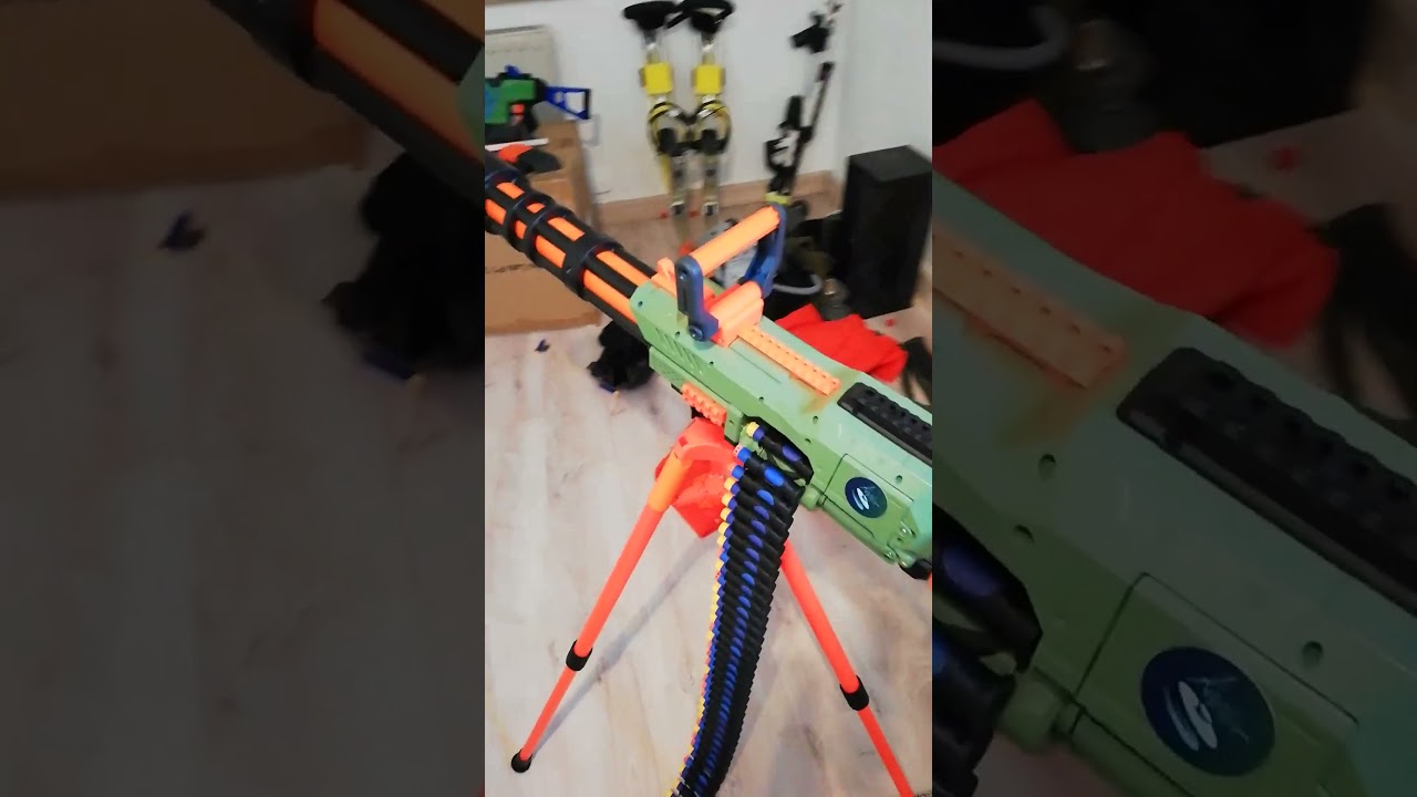 Nerf Minigun (Xshot ragefire mod)