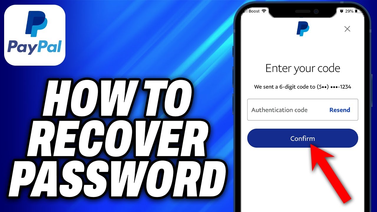 How To Recover Paypal Password - Easy Fix