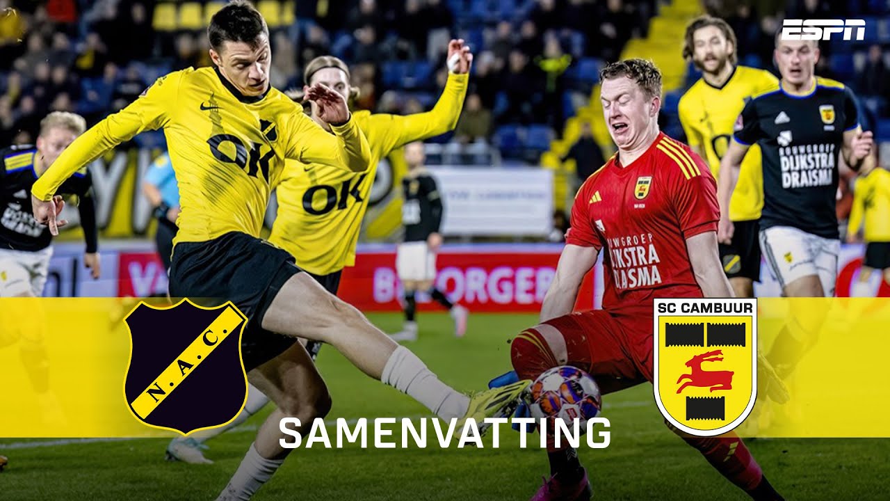 ULDRIKIS laat zich gelden bij INTENS GEVECHT in BREDA! ⚔️ | Samenvatting NAC Breda - SC Cambuur