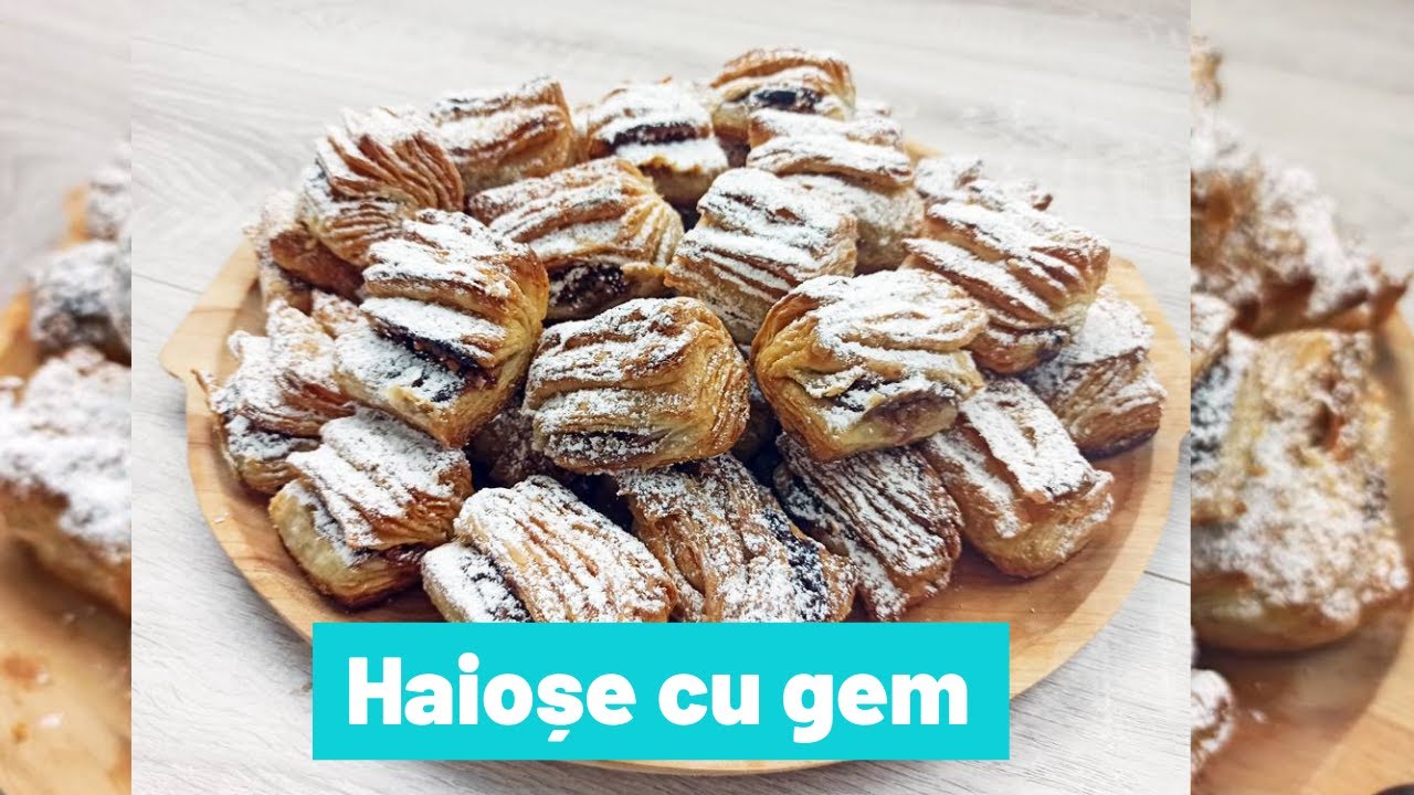 Haiose cu gem de prune reteta pas cu pas - Gina Bradea