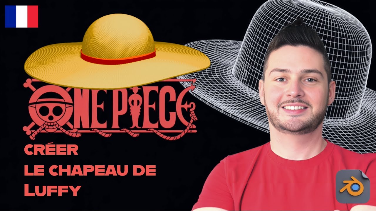 Comment créer le chapeau de Luffy dans Blender facilement !
