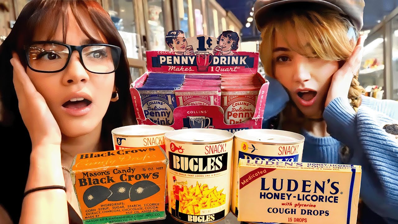 I Ate Snacks From the 1900s w/ Bonnie
