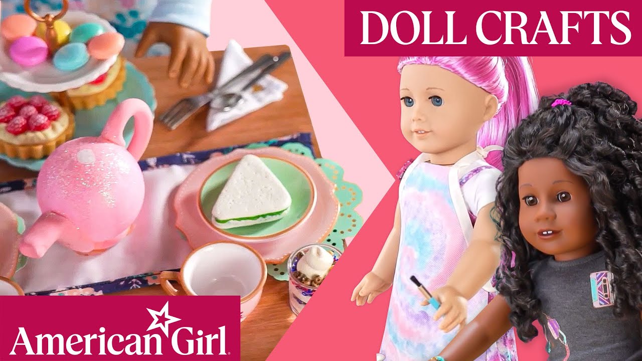 1 Hour of Tiny & Satisfying Doll DIY & Crafts for Kids | American Girl