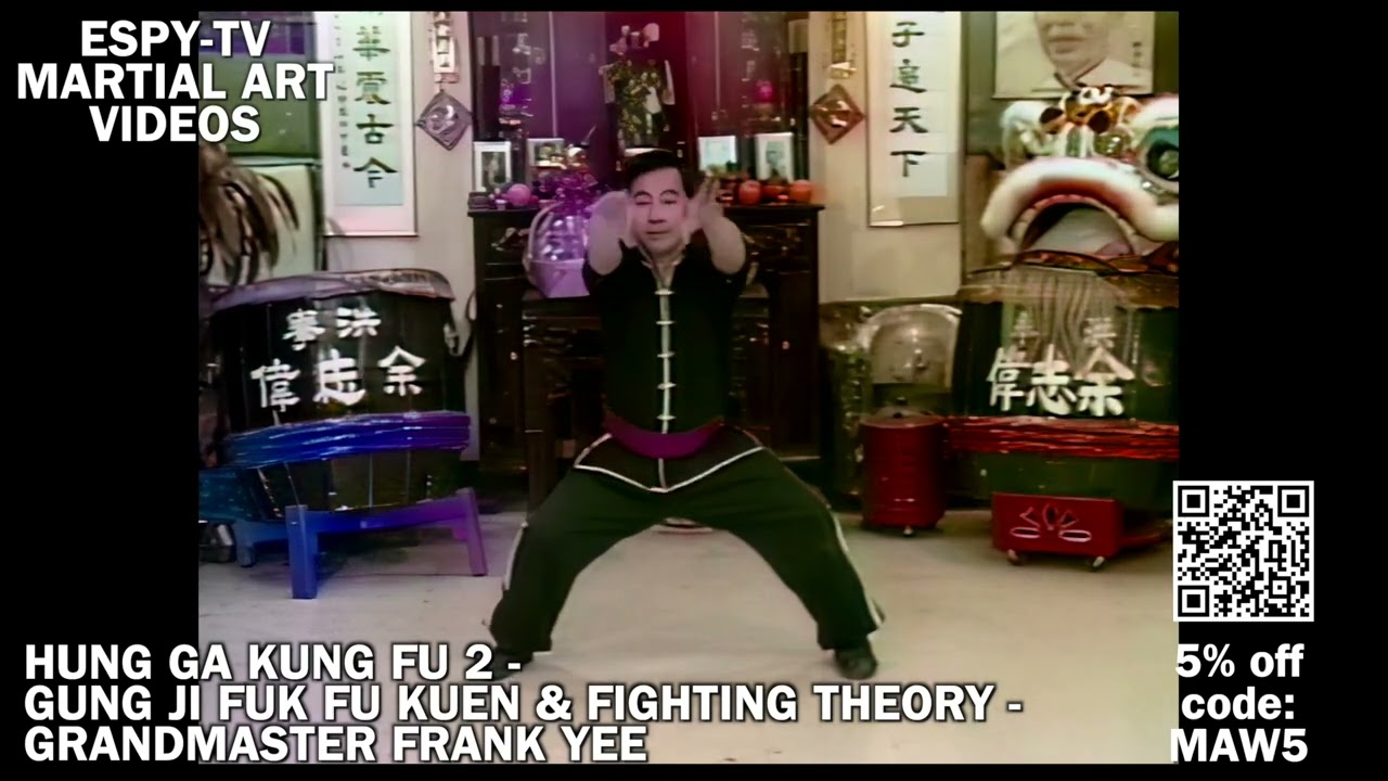 HUNG GA KUNG FU 2 - GUNG JI FUK FU KUEN & FIGHTING THEORY - GM FRANK YEE