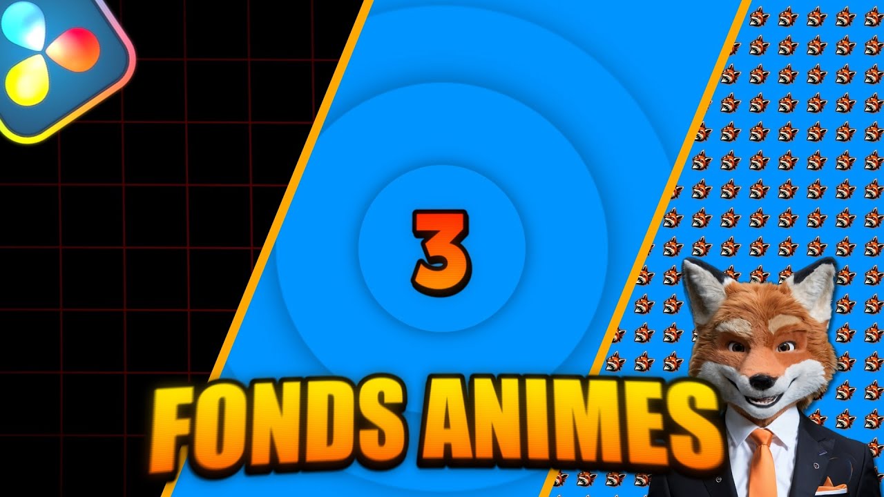 3 Backgrounds animés personnalisables