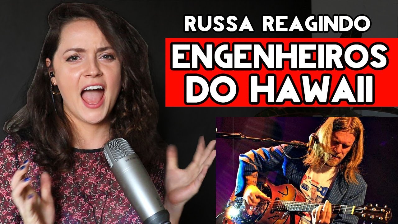GRINGA RUSSA REAGINDO Engenheiros do Hawaii | REA&Ccedil;&Atilde;O Infinita Highway e Piano Bar 💣