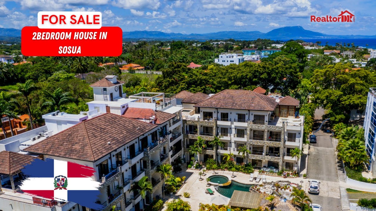 For Sale 2 bedroom Apartment in Beachfront Community in Sosua Dominican Republic