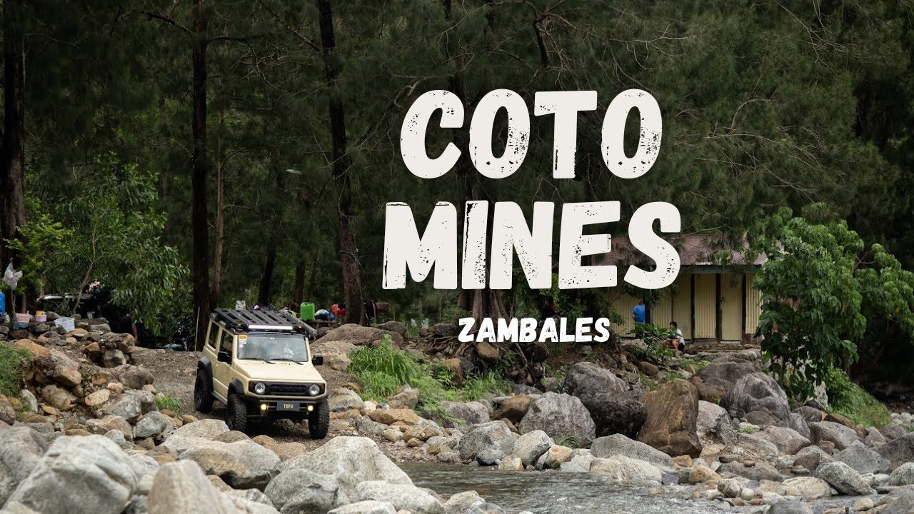 COTO MINES, ZAMBALES | BEST RIVER CAMP | CAR CAMPING | SUZUKI JIMNY JB74 | PHILIPPINES
