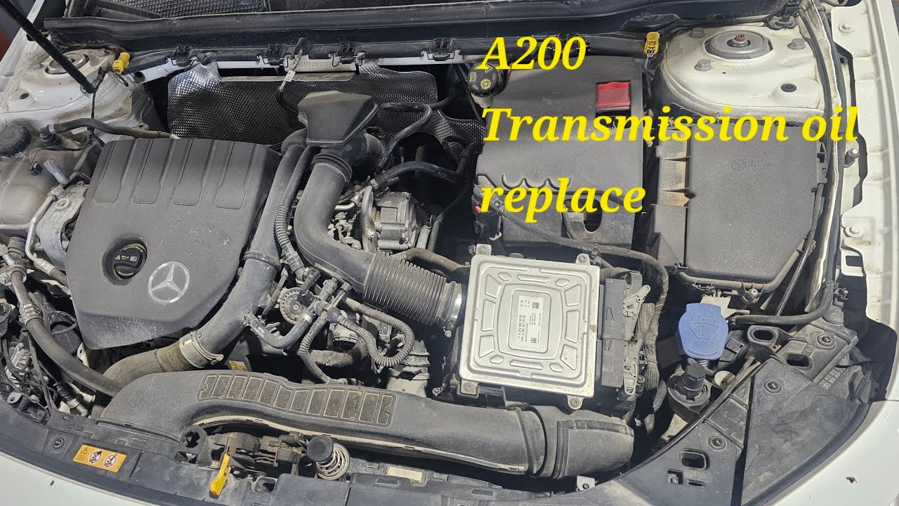 MERCEDED A200 Transmission oil change🚗🔥model no 177