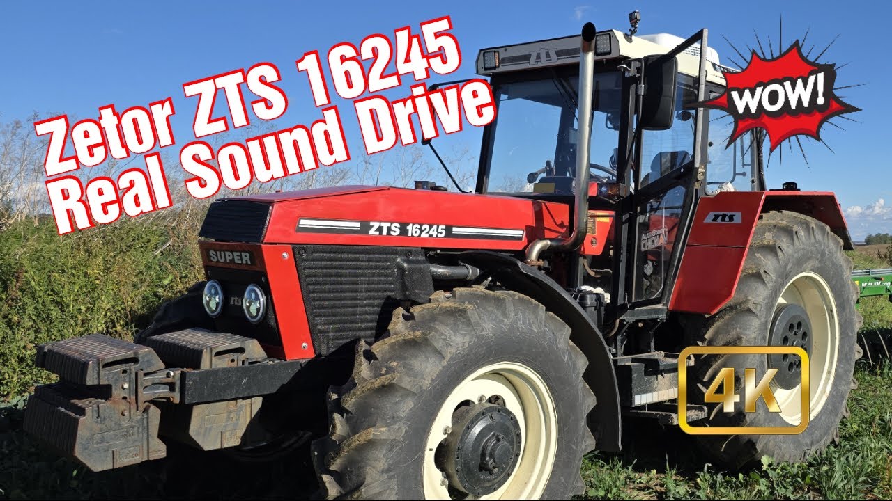 33.🔥 ZETOR ZTS 16245 SUPER 🚜💨 Real Sound Drive | Power on the Road!