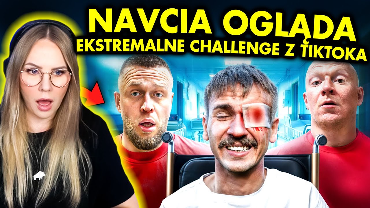 NAVCIA ogląda BUNGEE EKSTREMALNE CHALLENGE Z TIKTOKA