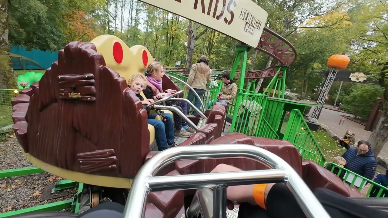 Serengeti Park Germany - Safari-Blitz-Kids - POV Onride - 2025