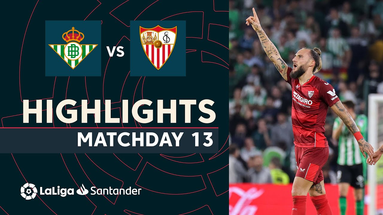 Resumen de Real Betis vs Sevilla FC (1-1)