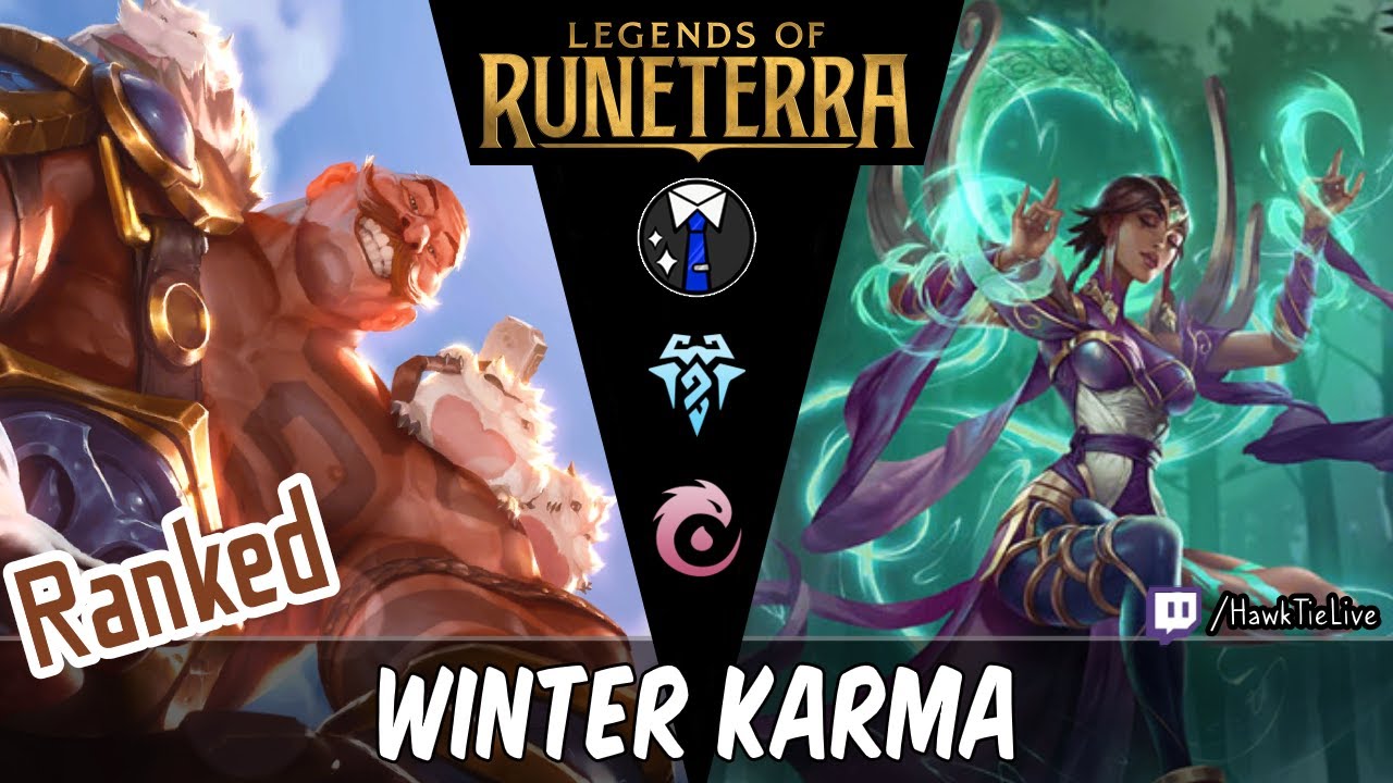 Winter Karma: Braum protecting Karma