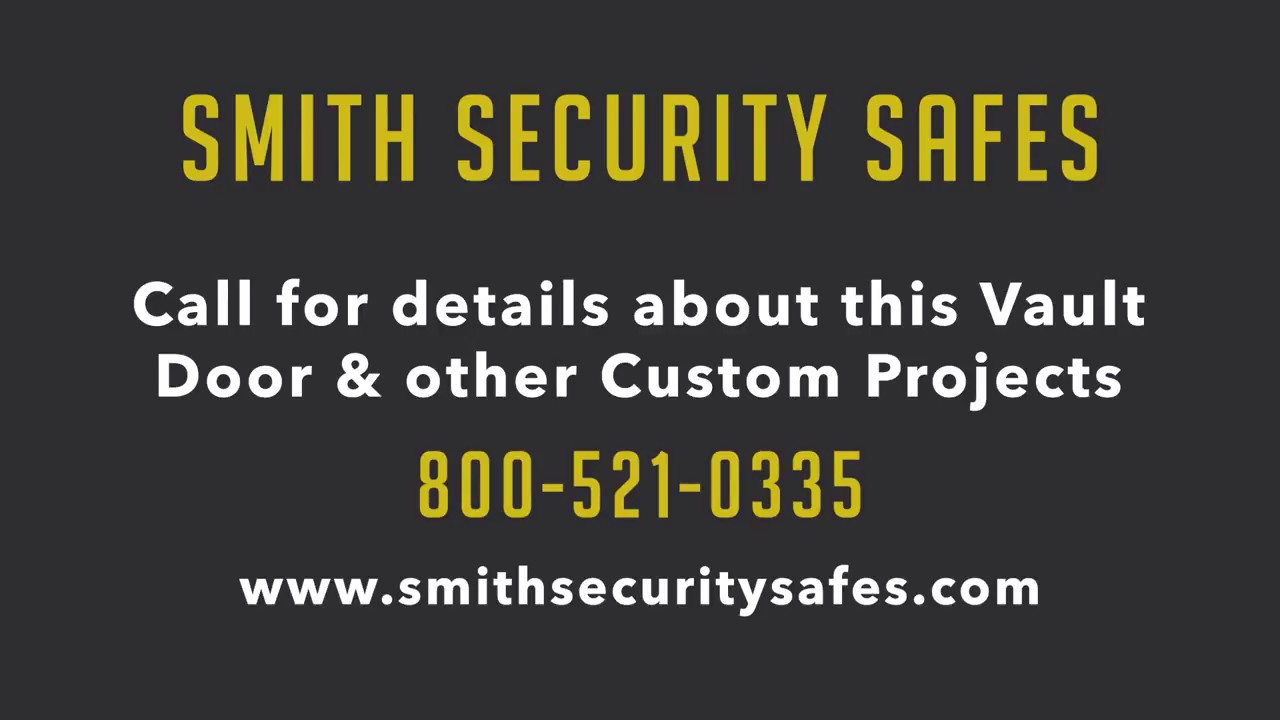 Smith Security Safes | Vault Door Used To Disguise Vault Room