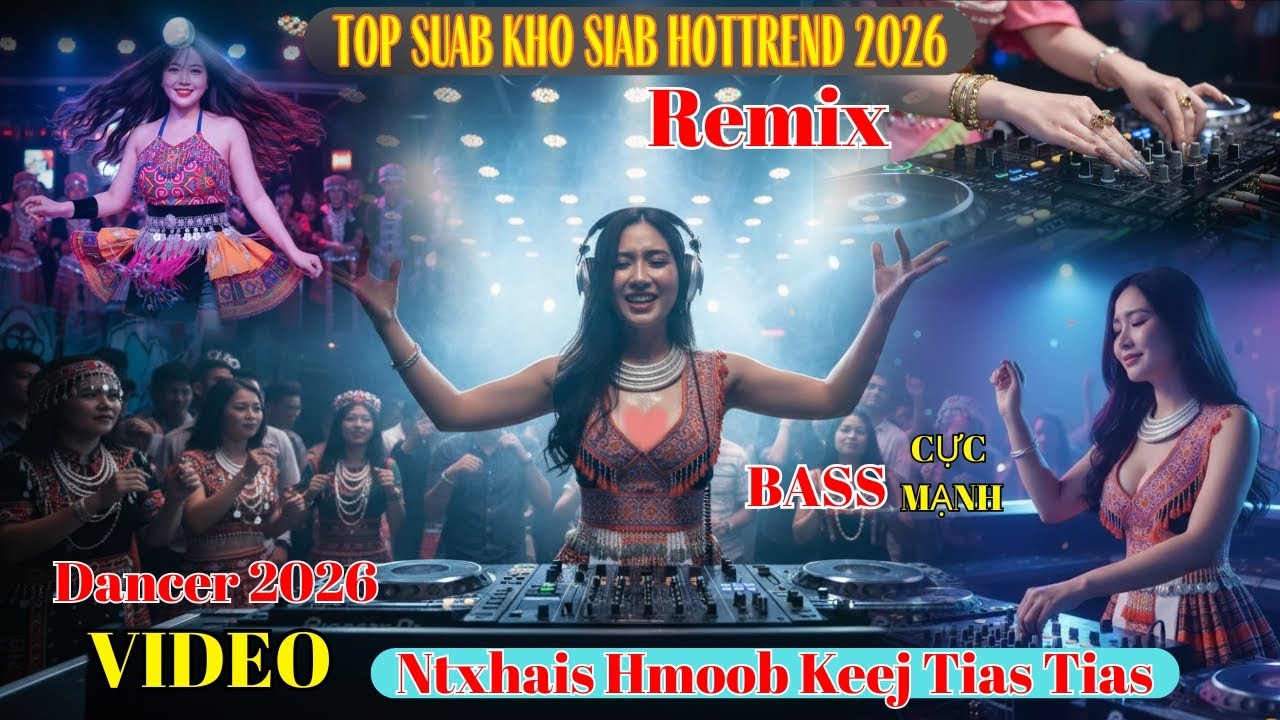 Top 5 Zaj Suab Lom Zem Kho Siab Remix Hottrend 2026 Bass Muaj Zog II 3Hmoob Music #suabkhosiab