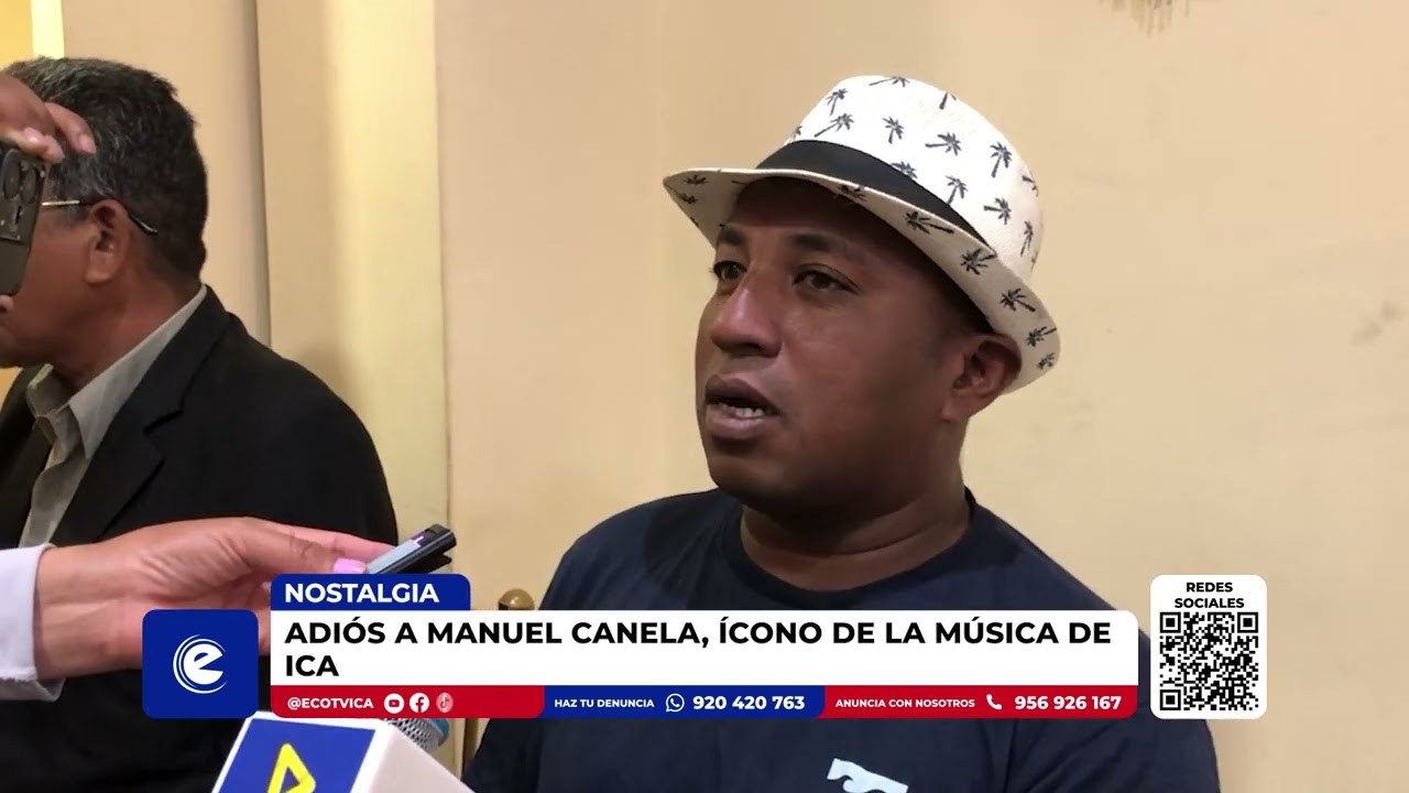 Ica: adiós a Manuel Canela, ícono de la música de Ica