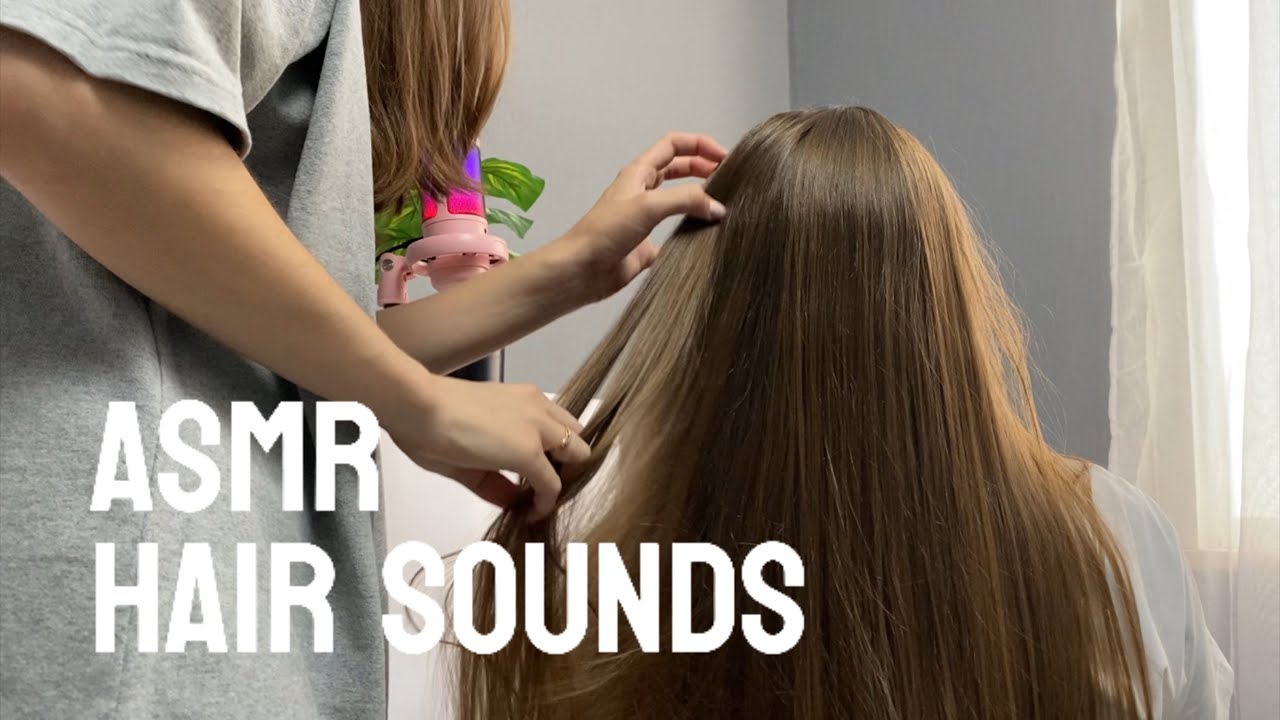 АСМР| Звуки расчесывания волос🪮| ASMR| Hair sounds