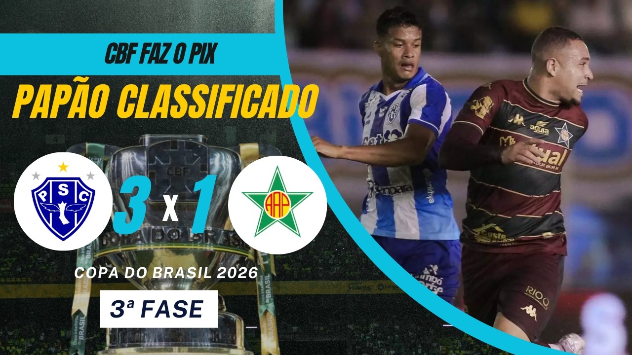 CBF faz o PIX!!! Pós-jogo, papão desbanca Portuguesa na Curuzu!!!