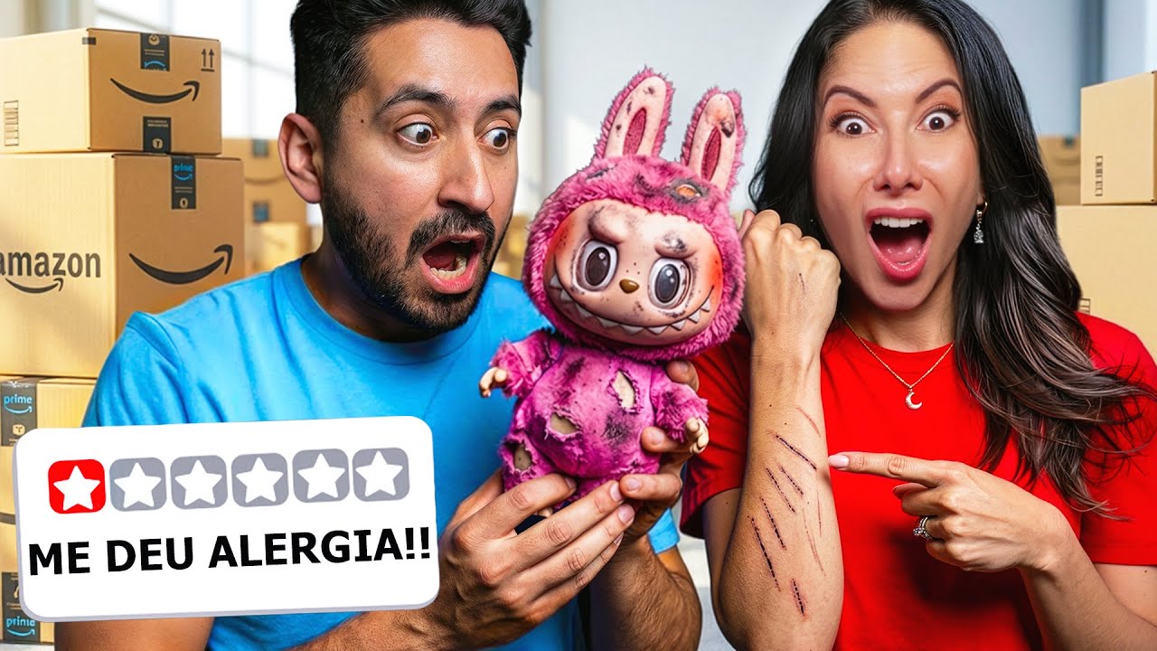 TESTANDO TODOS OS PRODUTOS DE 1 ESTRELA DA INTERNET (Retrospectiva dos Piores!)