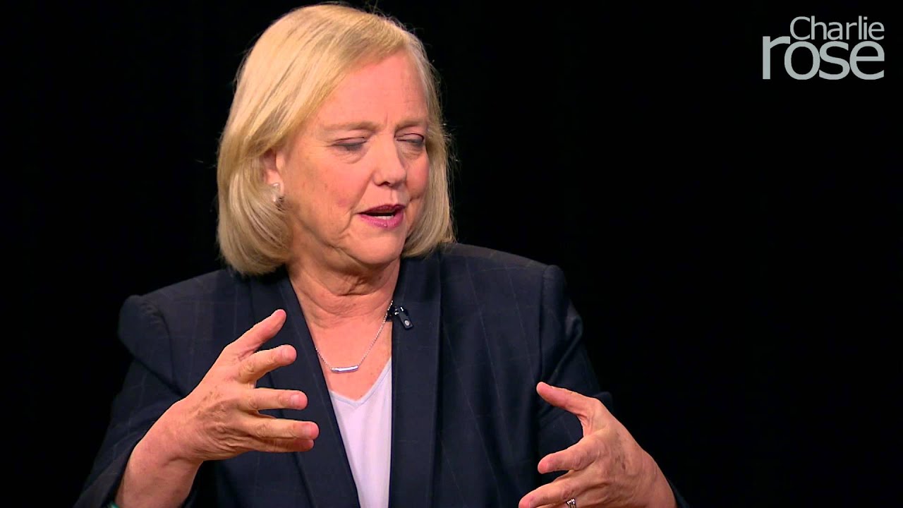 What HP C.E.O. Meg Whitman Learned Running for Public Office (Nov 3, 2015) | Charlie Rose