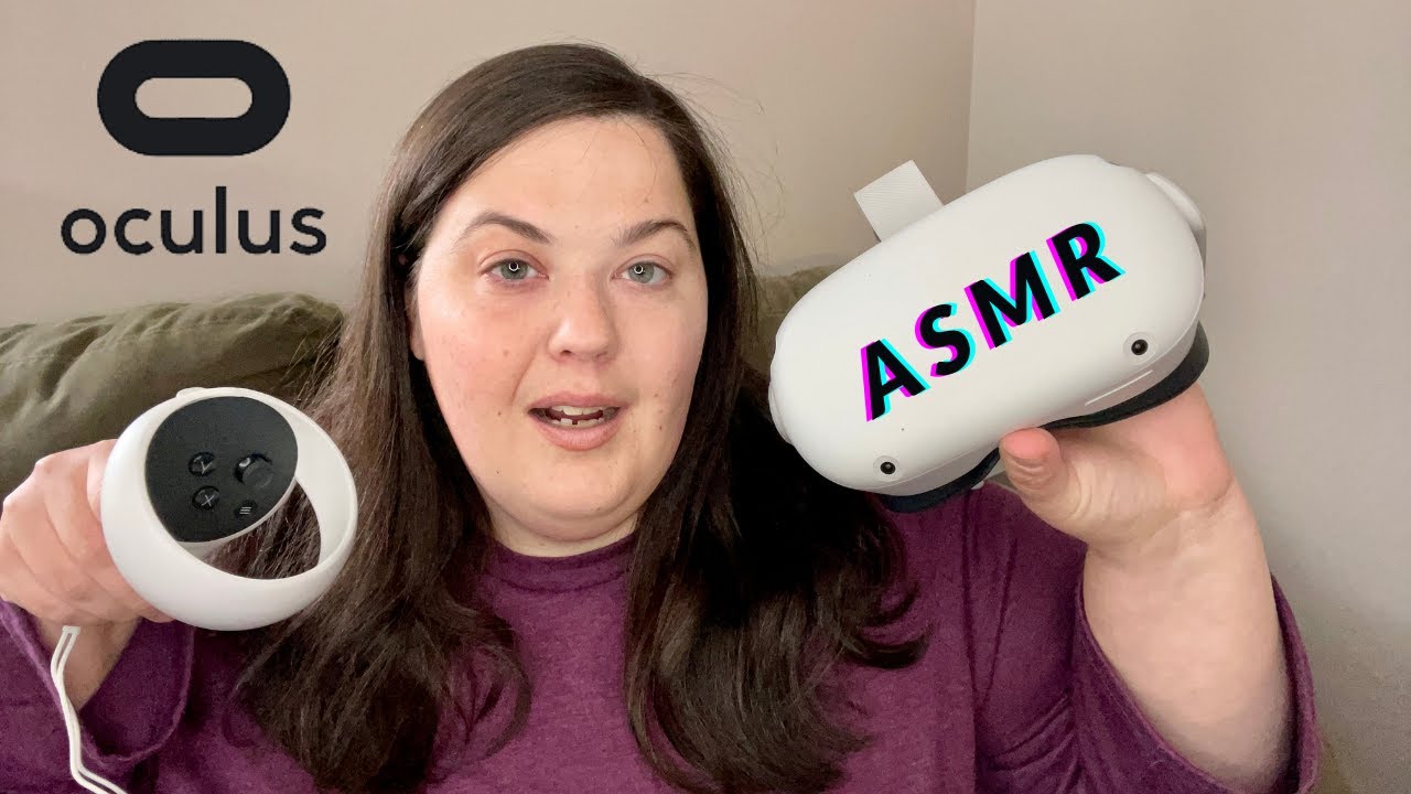ASMR-распаковка и обзор Oculus Quest 2 VR 👋 Много движений рук и звуков 👋