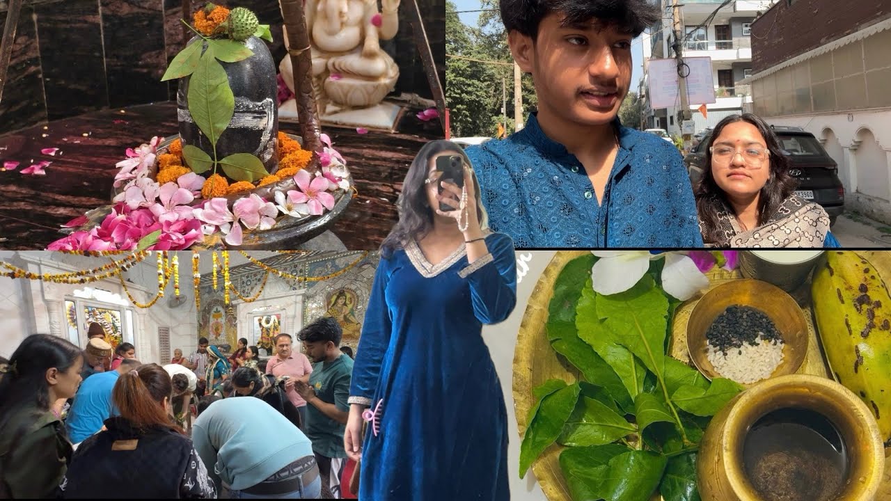 Shivratri par pi bhang😱|| #shivratri #mandir || @YashuVlogs05 ||