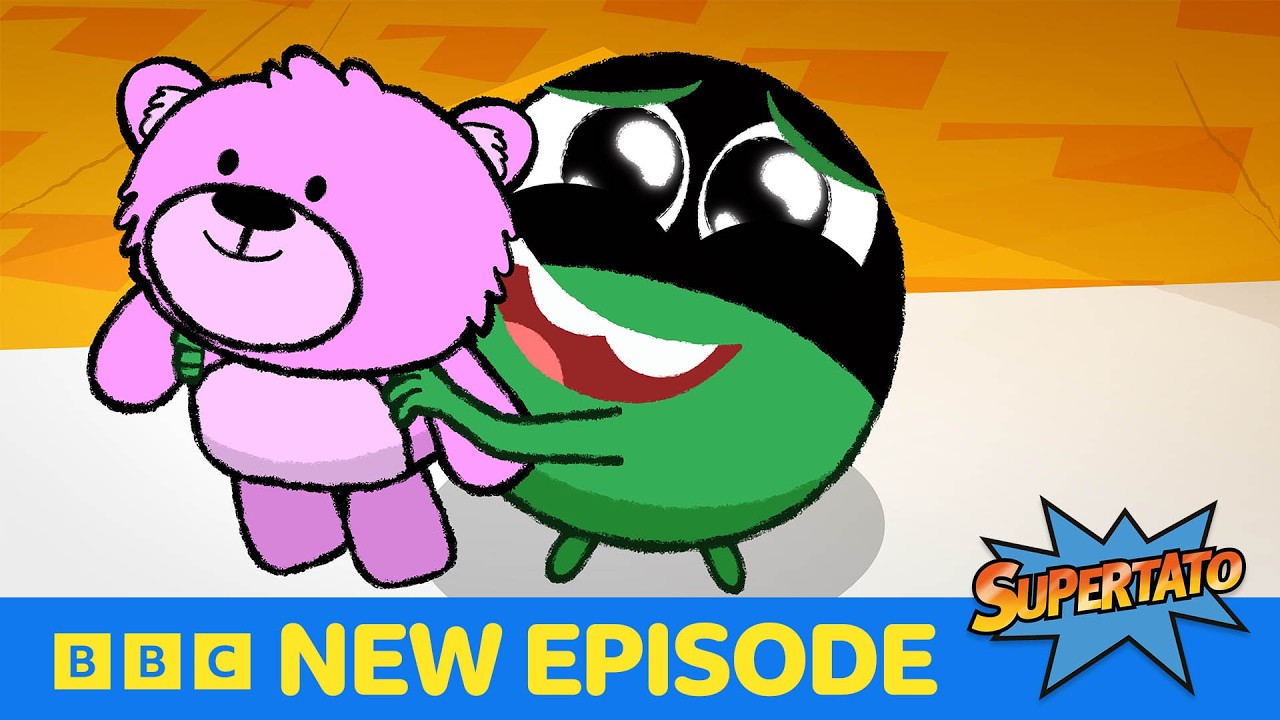 Supertato’s Sleepover with Evil Pea 🟢😈 | CBeebies