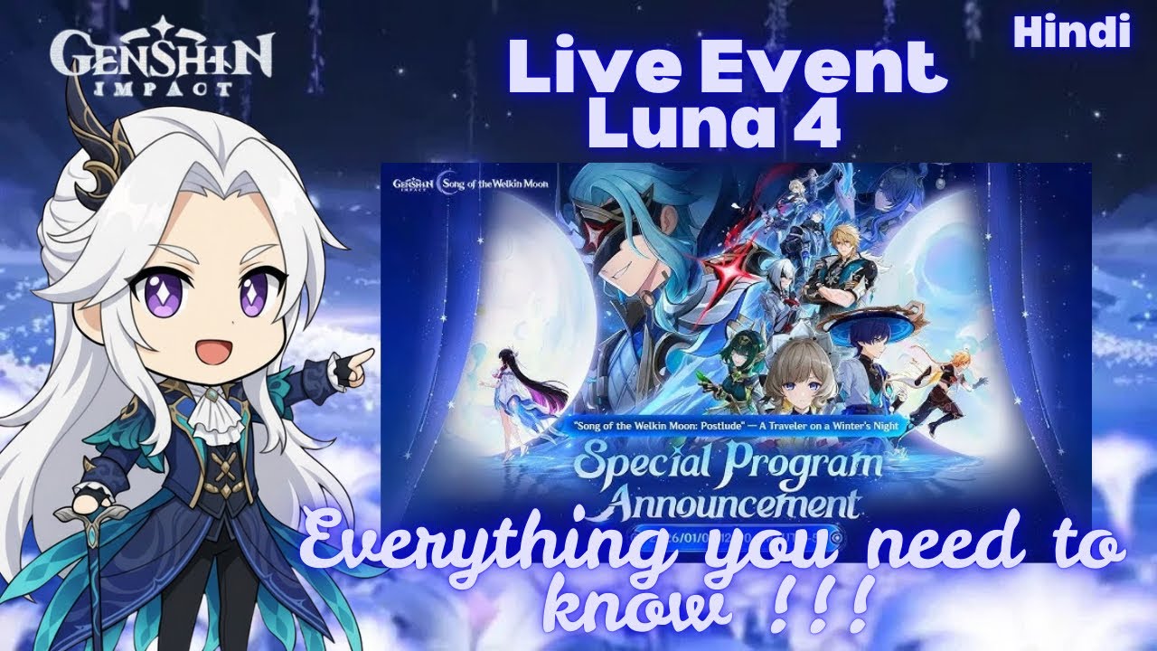 SHOCKING Luna IV Updates You CAN’T Miss in Genshin Impact! #genshinimpact 