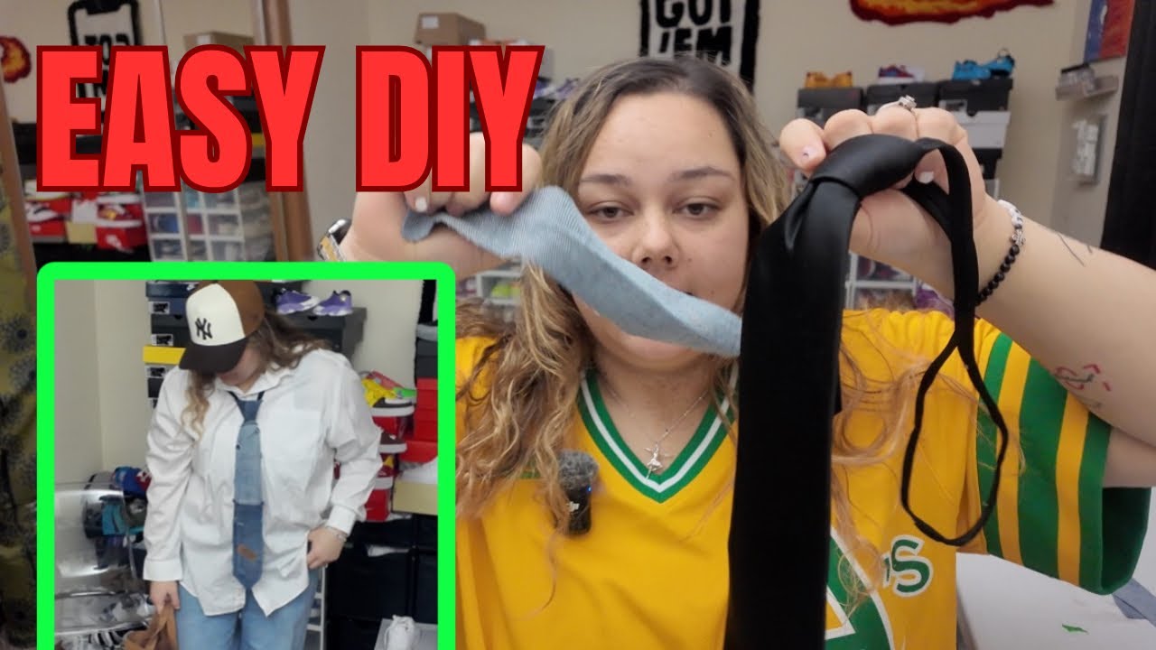 DIY CUSTOM JEAN TIE