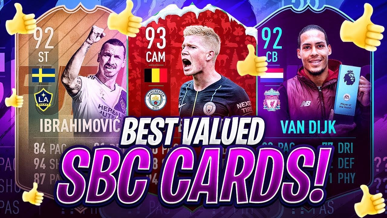 THE BEST SBC CARDS FOR VALUE IN FIFA 19! FIFA 19 Ultimate Team