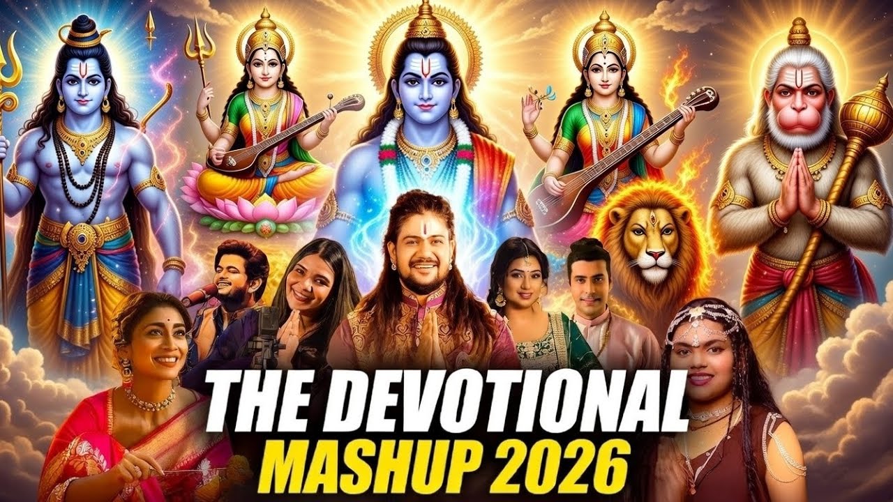 The Devotional Mashup Song 2026 | Ram Shiv Durga Hanuman Saraswati | Sanatan Power #bhakti 