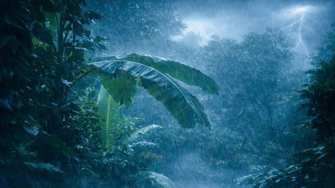 😴 Heavy Rain on Roof The Ultimate Deep Sleep Sound (No Music, No Ads)