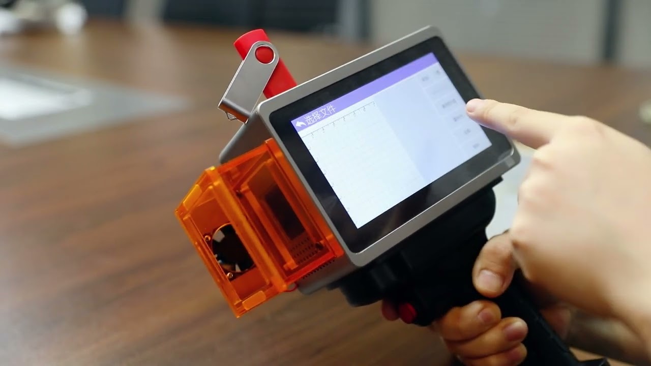 L4pro handheld laser marking machine portable laser printer gun