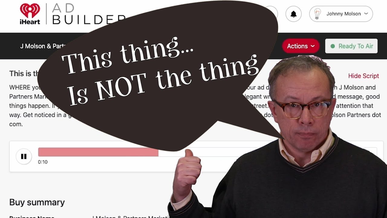 The Thing is Never the Thing